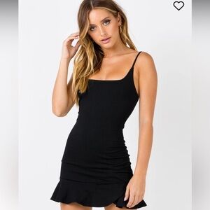 Princess Polly Kiribati mini dress black size:2
